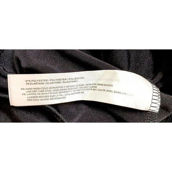 *2/$25* Band of the Free BOG Womens Medium Aggie Black Cowl Neck Bodysuit - Picture 11 of 12